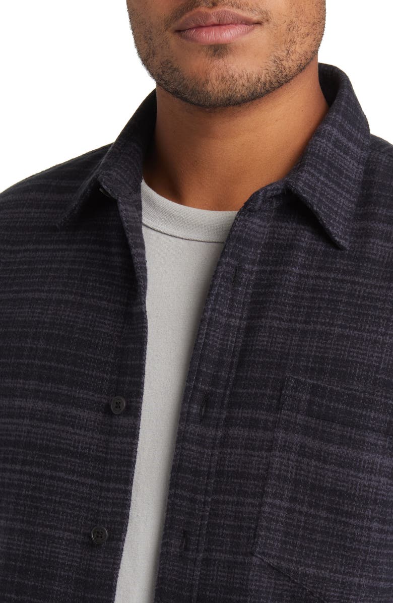 Wax London Shelly Plaid Cotton Button-Up Shirt, Alternate, color, 