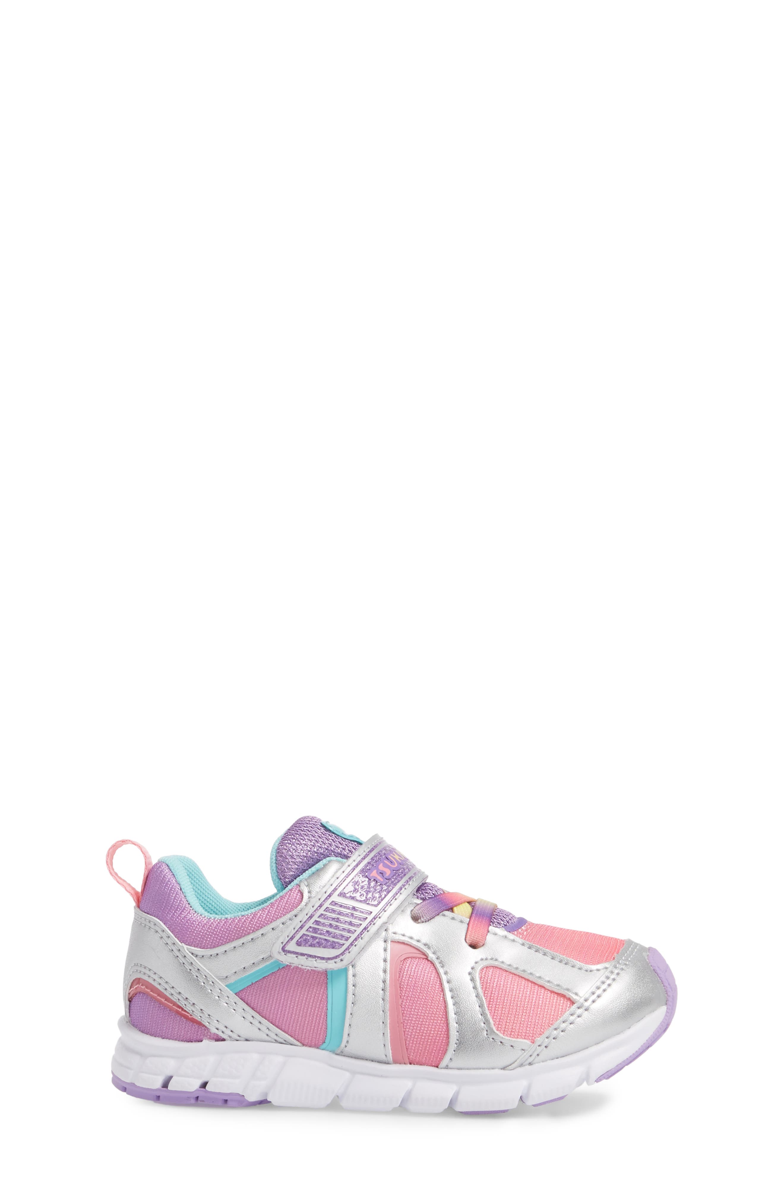 Tsukihoshi Rainbow Washable Sneaker, Alternate, color, Silver/ Lavender