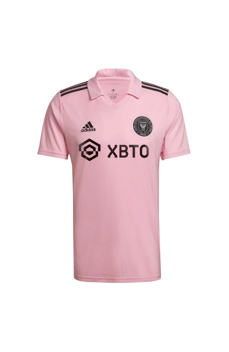 adidas Men's adidas Lionel Messi Pink Inter Miami CF 2023 The Heart Beat Kit Replica Jersey, Alternate, color, 