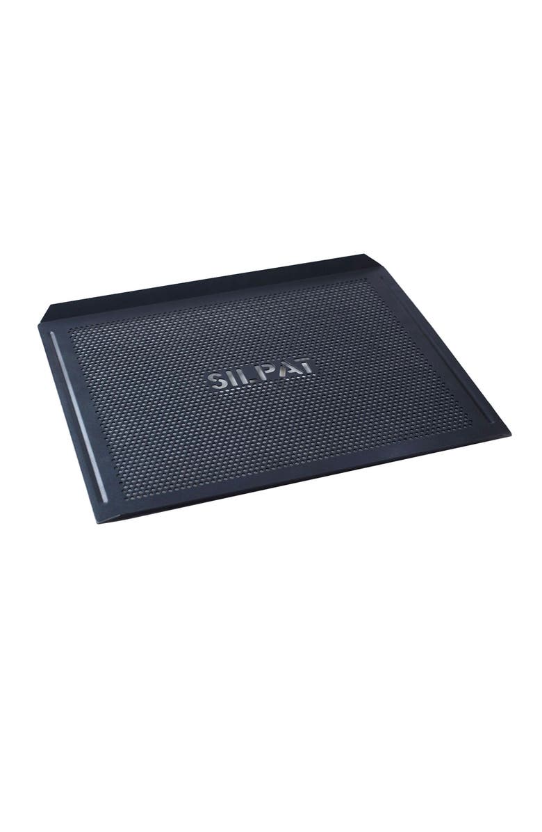 Silpat Cook N' Cool Perforated Baking Tray, 13-1/2" x 16-5/8", Main, color, Black