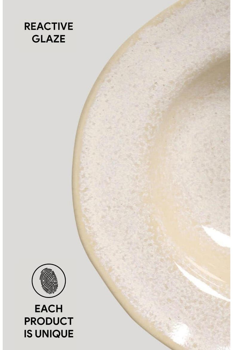 Dessert/Deep Rim Plate Set of 4, Alternate, color, Latte
