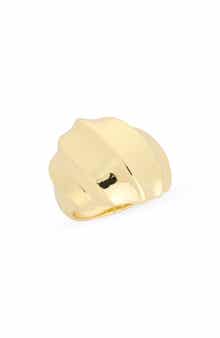 Demi Fine Wave Textured Ring