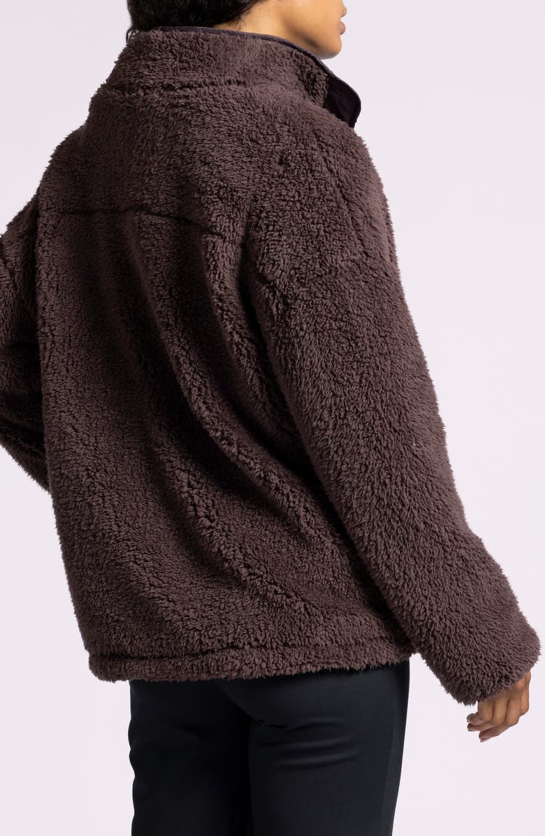 Thread & Supply Kimble Fleece Jacket, Alternate, color, Raisin