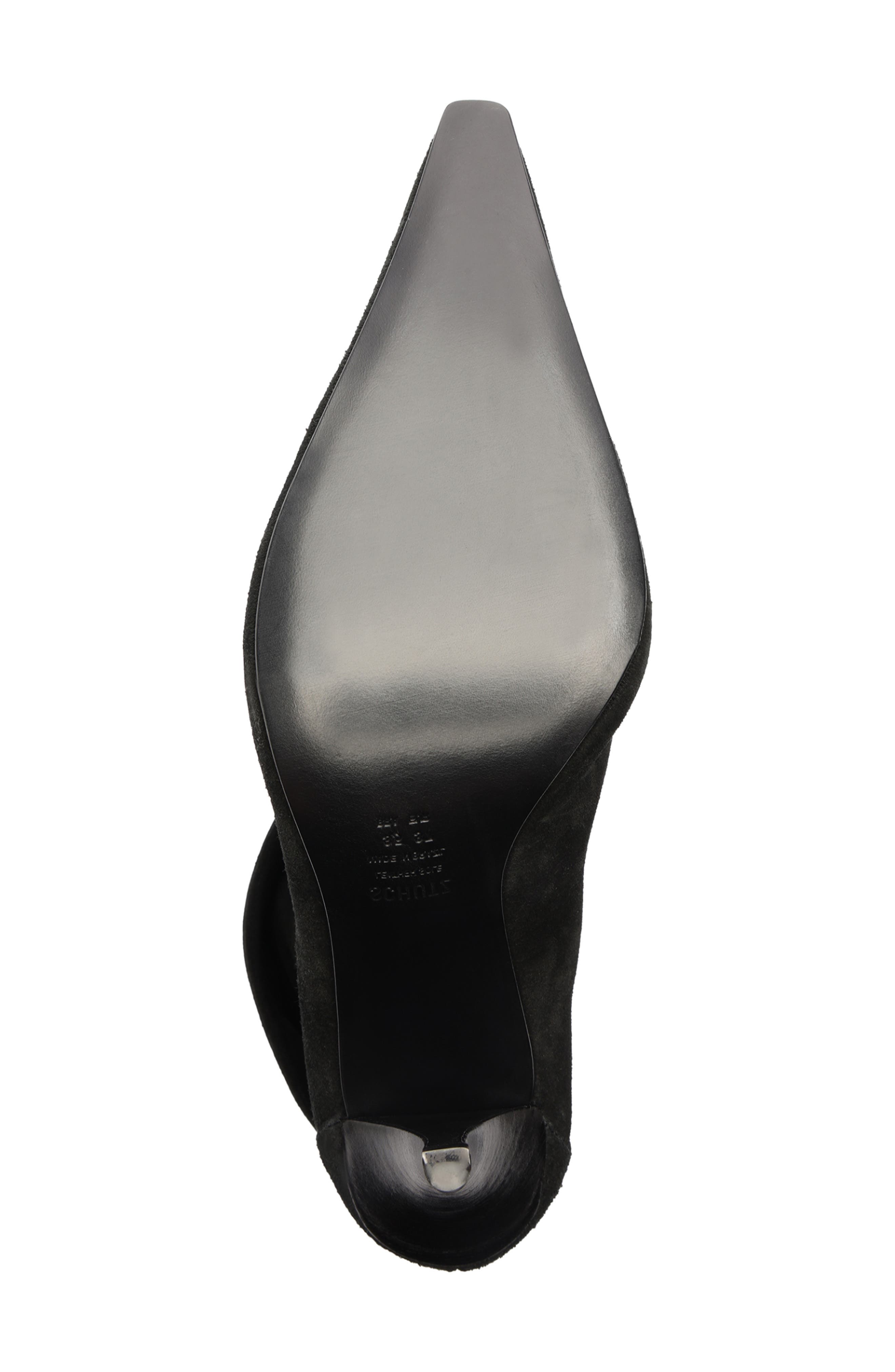 Schutz Rudy Stiletto Boot, Alternate, color, Black