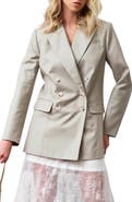 Walter Baker Charles Double Breasted Blazer