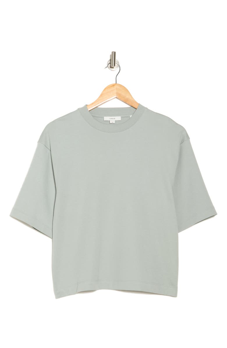 Vince Pima Cotton Wide Sleeve T-Shirt, Alternate, color, Sea Mist