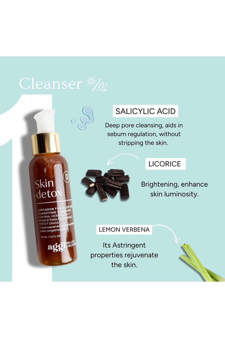 The Clear Balance Ritual Set. 3-step Routine For Oily & Combination Skin, Alternate, color, No Color
