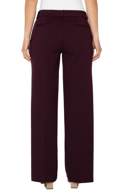 Kelsey Wide Leg Knit Trousers