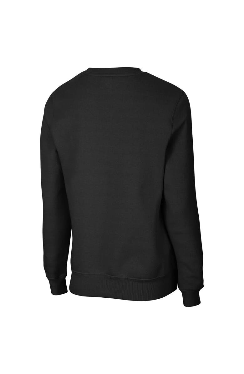 COLOSSEUM Women's Colosseum Black Purdue Boilermakers Campanile Pullover Sweatshirt, Alternate, color, Black