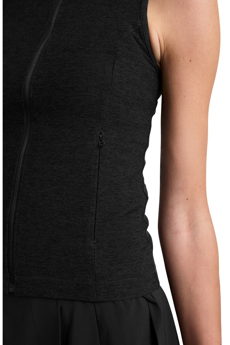 Venice Zip Vest, Alternate, color, DARKEST NIGHT