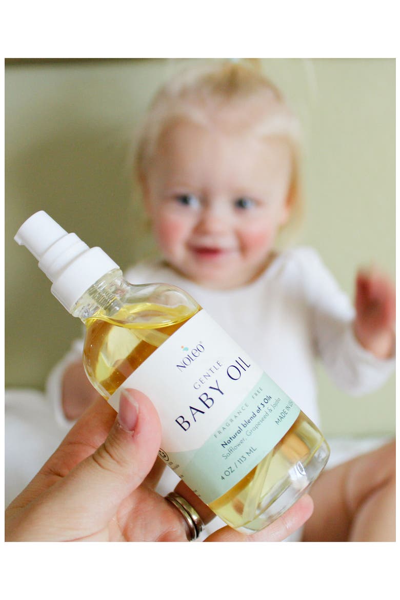 Natural Baby Massage Oil, Alternate, color, WHITE