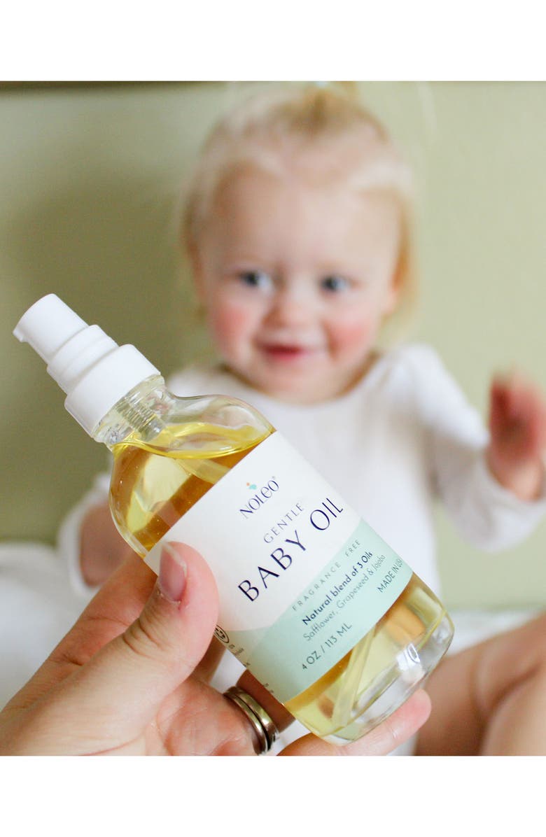 NOLEO Natural Baby Massage Oil, Alternate, color, White