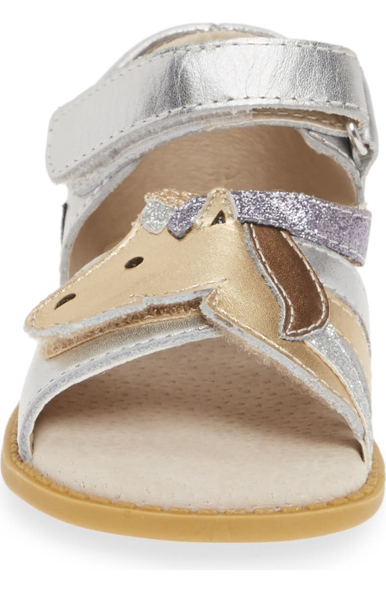 Livie & Luca Livie and Luca Unicorn Sandal, Alternate, color,