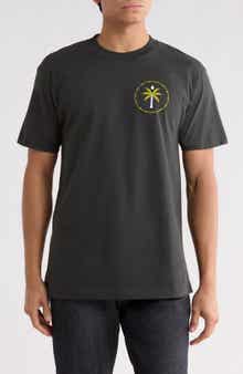Spider Palm Cotton Graphic T-Shirt