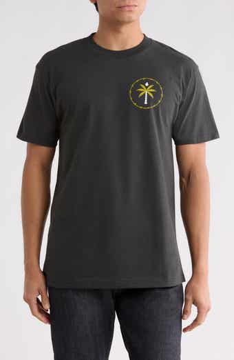 Spider Palm Cotton Graphic T-Shirt