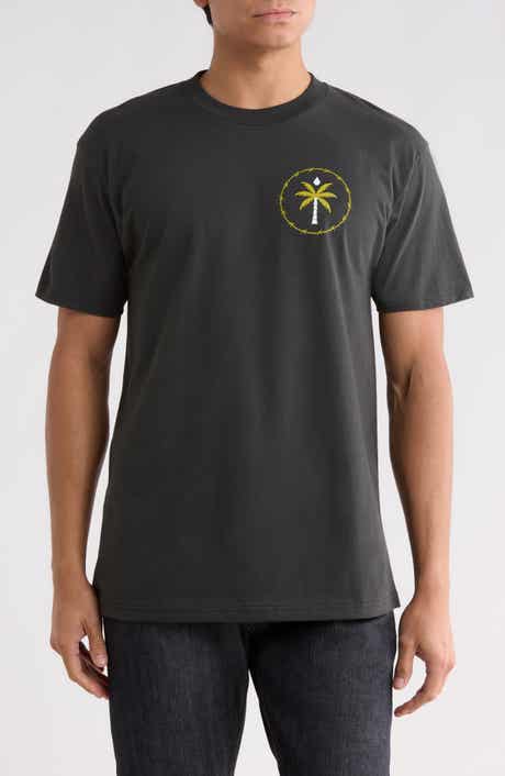 Spider Palm Cotton Graphic T-Shirt