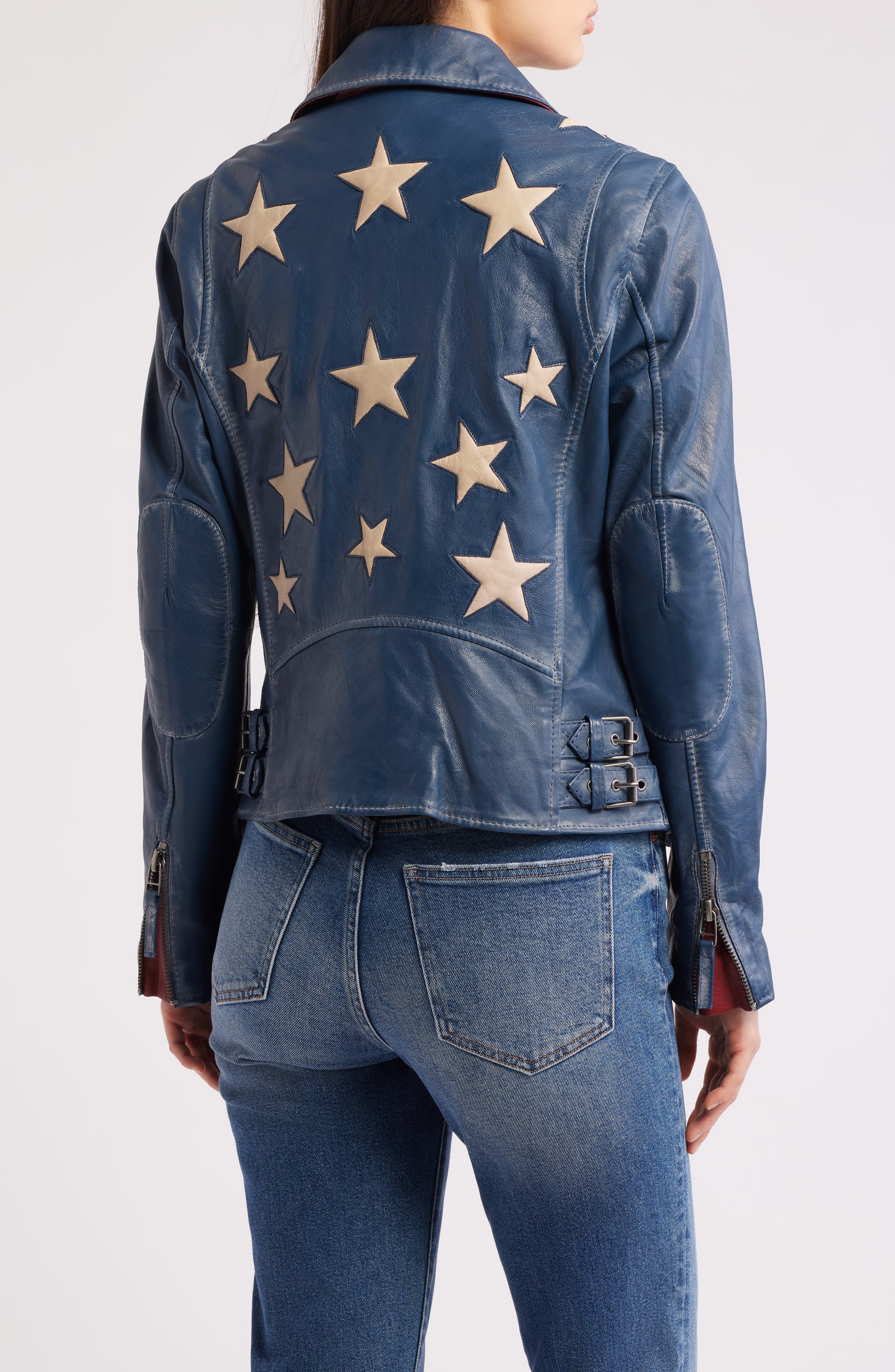 Christy Leather Moto Jacket - image 4