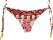 Agua Bendita Tammy Matches Side Tie Bikini Bottoms