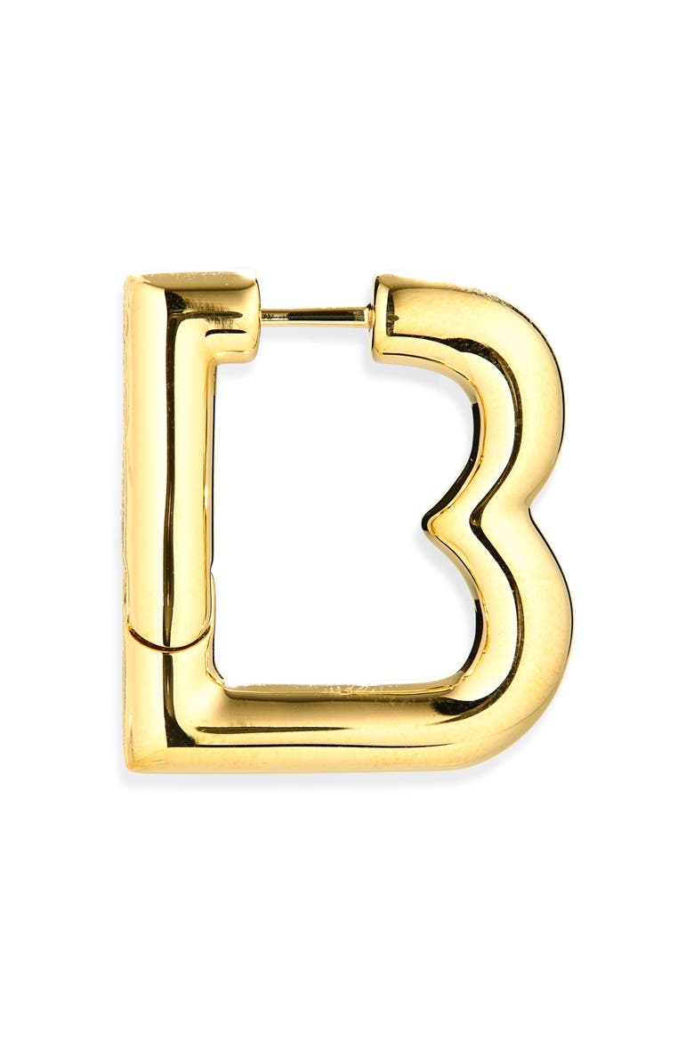 Eisa B Hoop Earrings, Alternate, color, ARCHIVE SHINY GOLD 0127