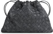 Bottega Veneta Medium Dustbag Intrecciato Suede Bag