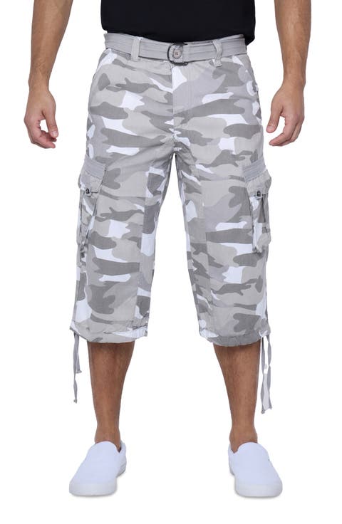Belted Cargo Shorts