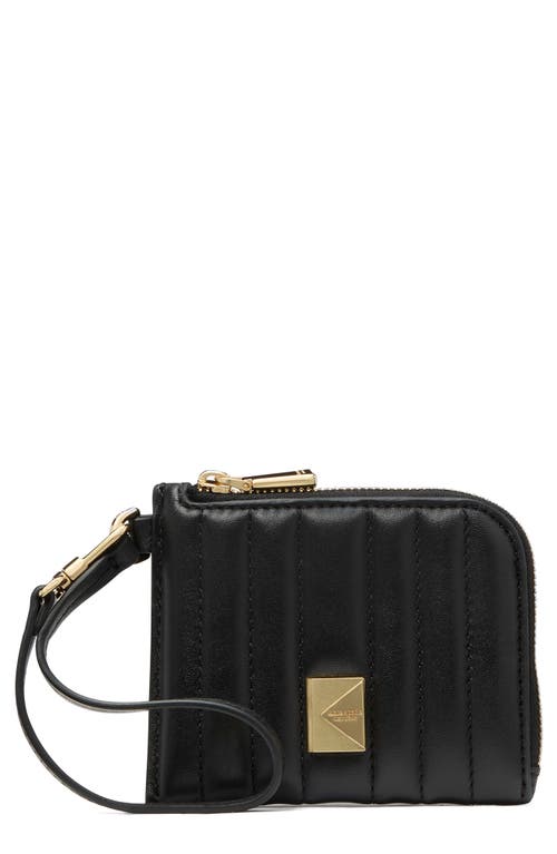 Kate Spade New York Deco Quilted Leather Card Case