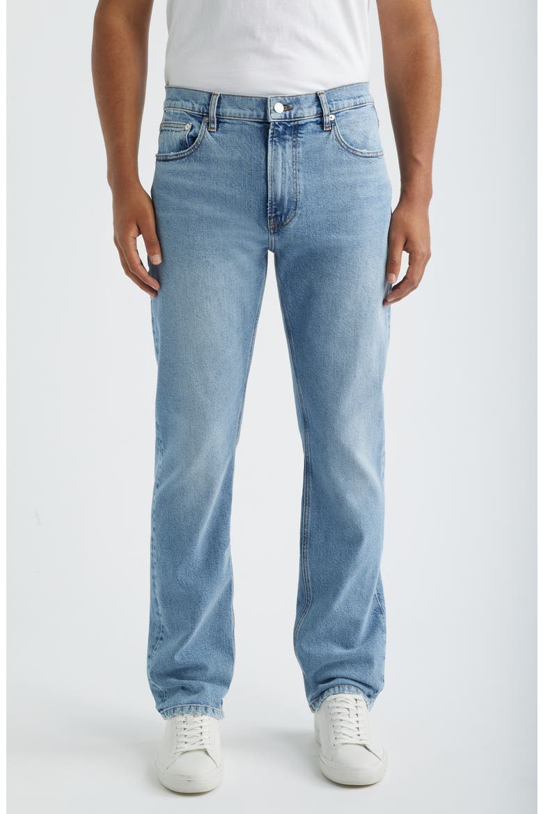 Modern Straight Leg Jeans, Main, color, LAYOVER