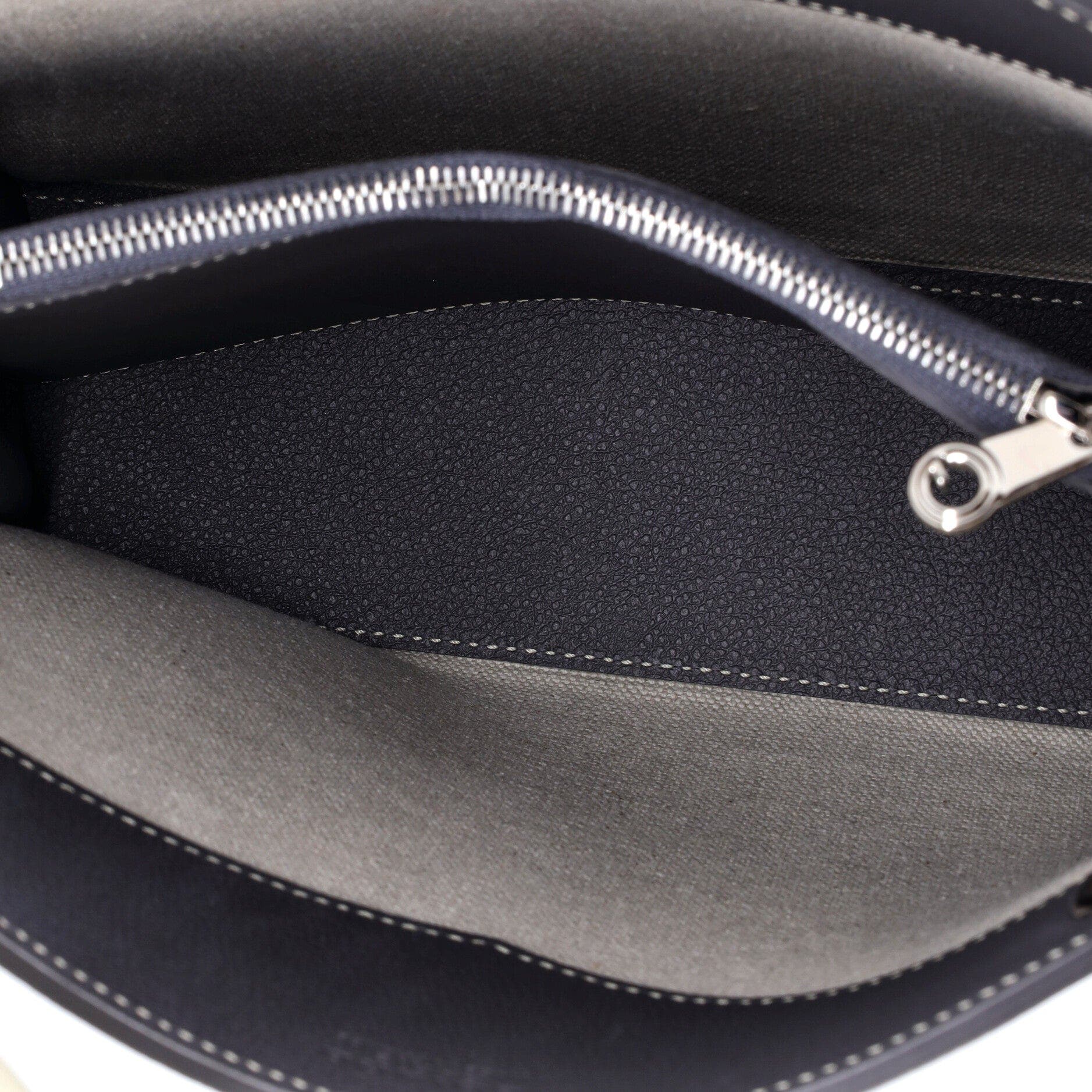 Structured Rouette Chain Shoulder Bag Coated Canvas Mini, Alternate, color, Grey