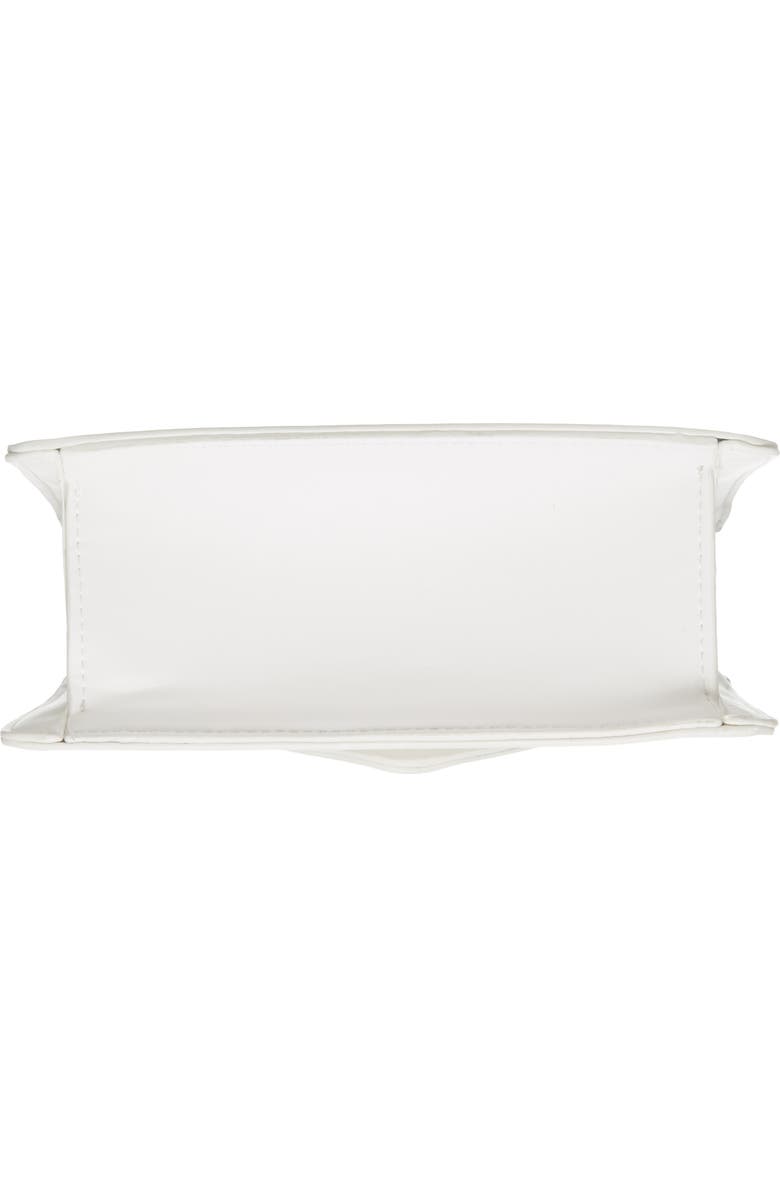 Street Level Envelope Flap Faux Leather Crossbody Satchel, Alternate, color,