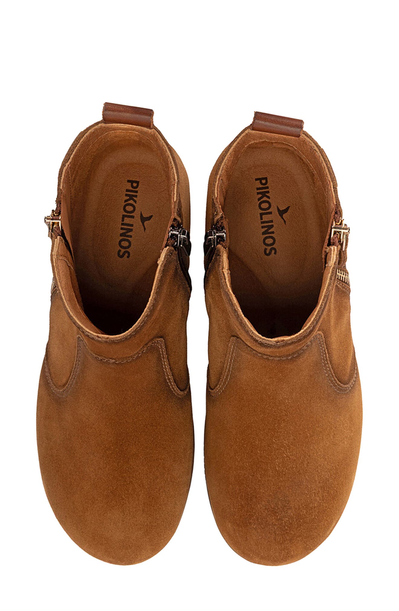 Granada Leather Bootie, Alternate, color, BRANDY