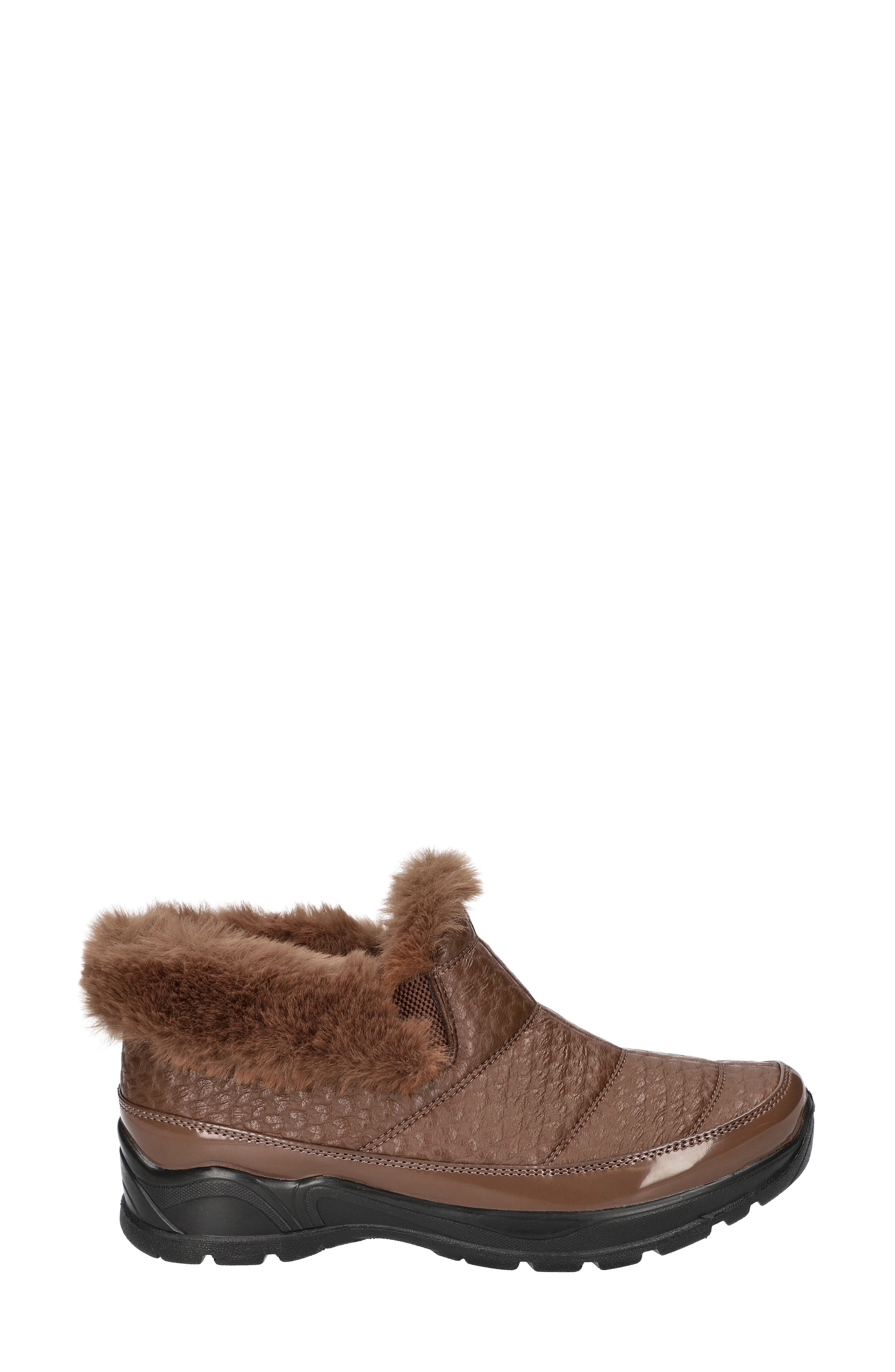 Flurry Boot, Alternate, color, BROWN PATENT-TEXTURED