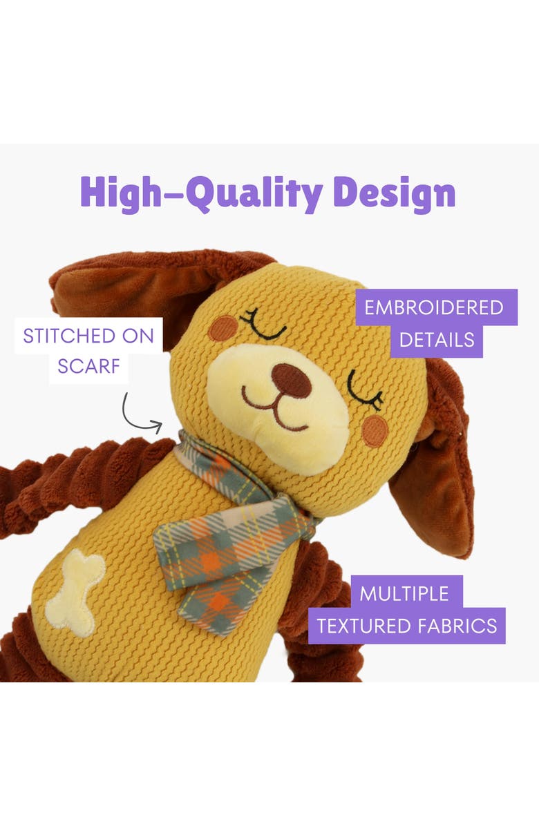 Patchwork Pet Dylan Dog, 24 Inch Dog Toy, Alternate, color, Multicolored