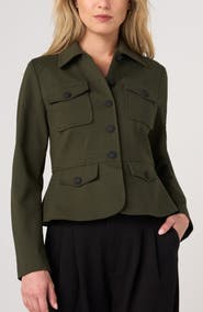Liverpool Los Angeles Peplum Jacket