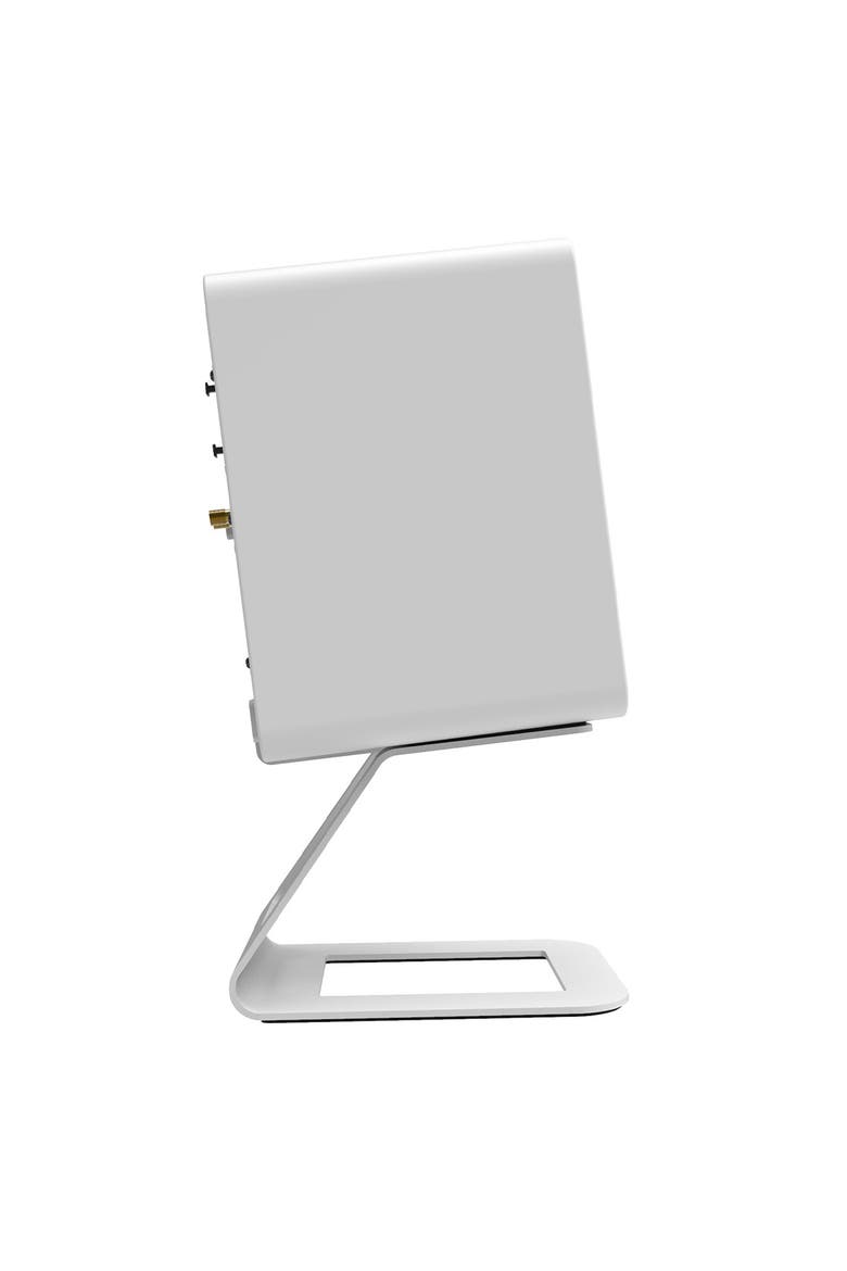 SE6 Elevated Desktop Speaker Stands for Large Speakers - Pair, Alternate, color, White
