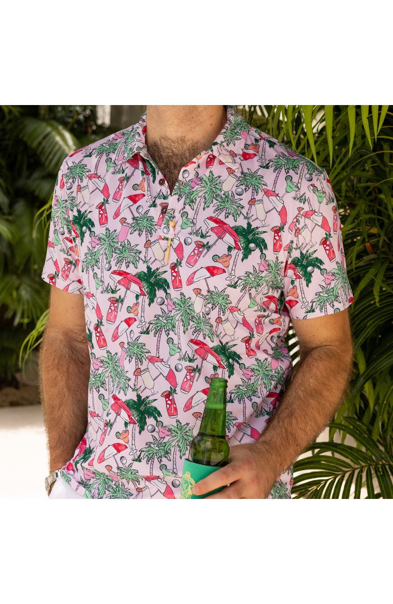 Kenny Flowers The Masters of Leisure - Golf Shirt, Alternate, color, Pink