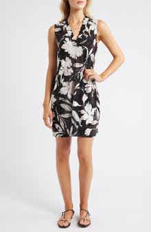 Tommy Bahama Carmela Bloom Sleeveless Shift Dress