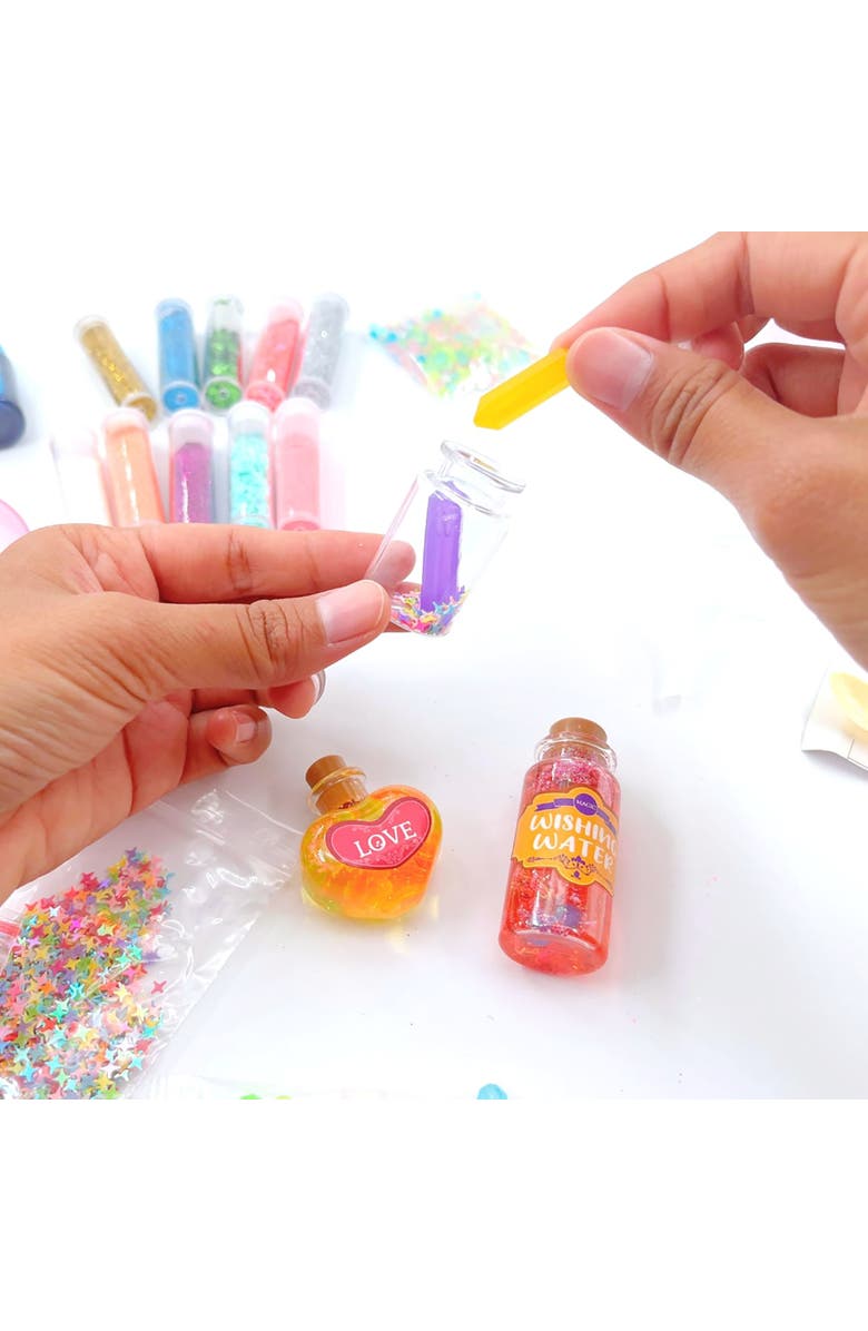 MODBOX DIY Magic Potions Kit, Glitter, Beads, Colored Sand Crafts Play, Kids 6+, Alternate, color, 