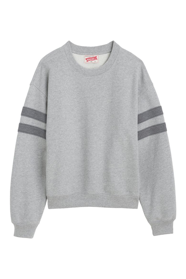 McCarren Crewneck Varsity Sweatshirt, Alternate, color, VARSITY STRIPE