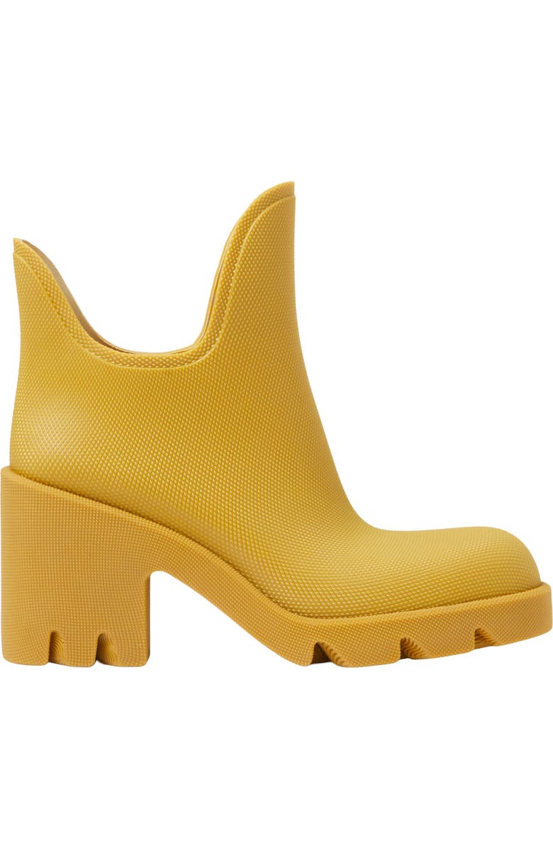Burberry Marsh Textured Ankle Boot, Main, color, Manilla