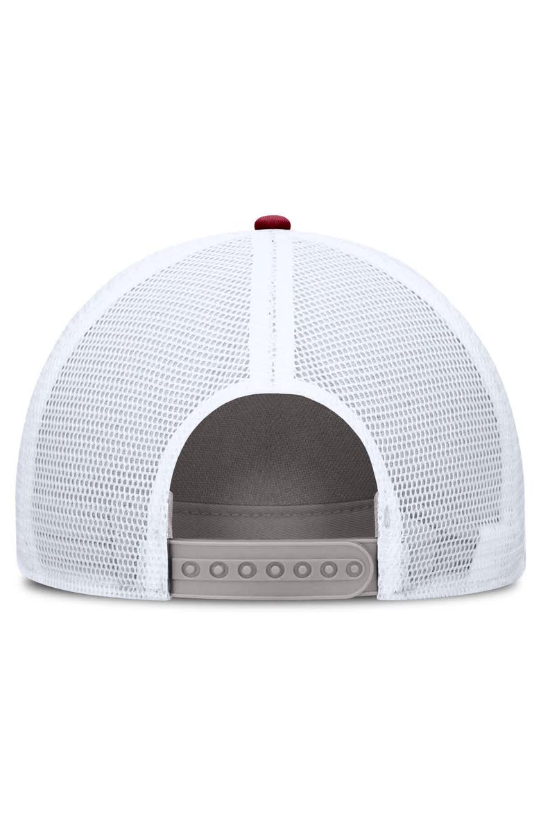 Nike Men's Nike Gray Oklahoma Sooners Rise Legacy Adjustable Trucker Hat, Alternate, color, 