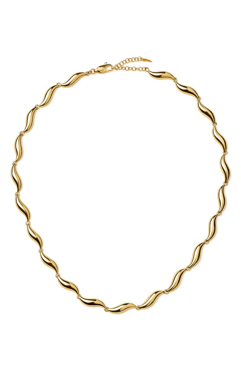 Missoma Savi Signature Link Chain Necklace, Main, color, Gold