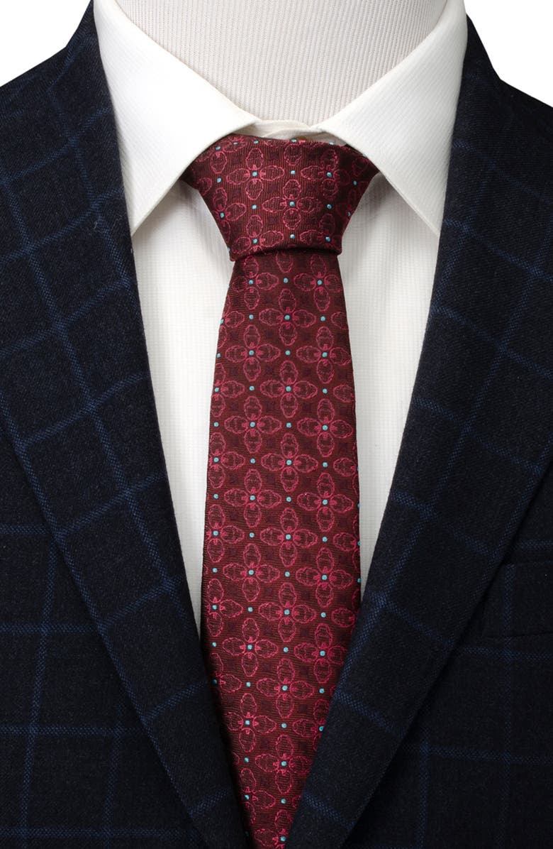 Cufflinks, Inc. Iron Man Silk Blend Tie, Alternate, color, Maroon