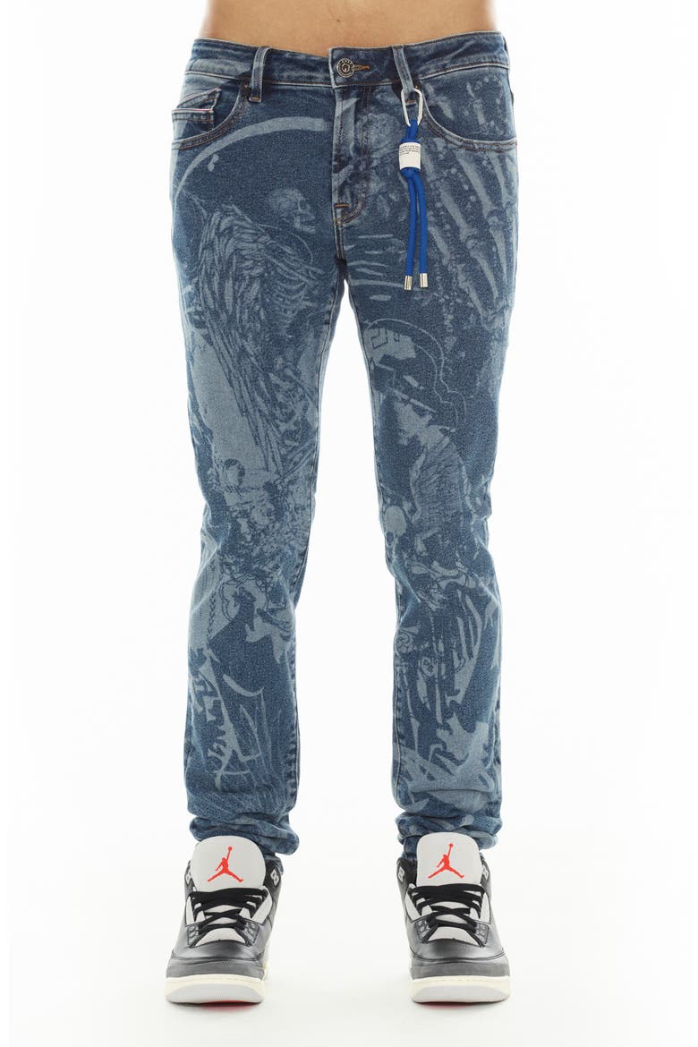 Rocker Slim 602 Jeans, Main, color, ANGELS LASER