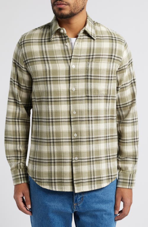 Nn07 Arne Flannel Button-up Shirt
