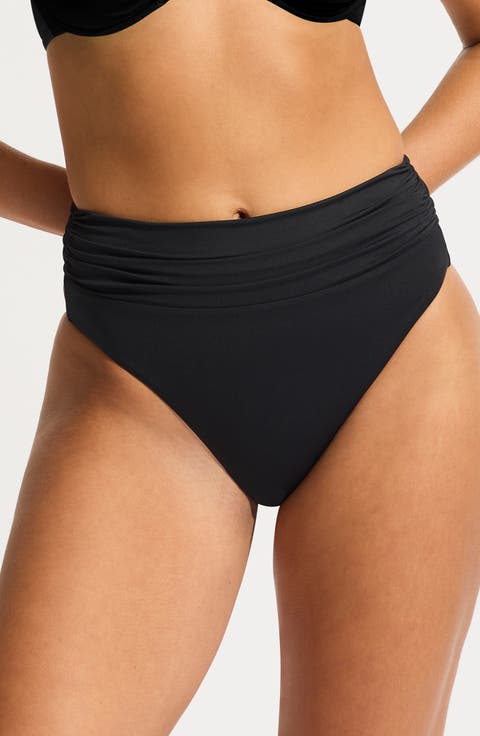 Rio High Waist Bikini Bottoms