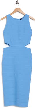 BCBG Sleeveless Cutout Dress