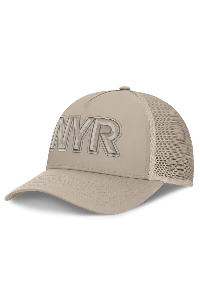 FANATICS Women's Fanatics Tan New York Rangers Authentic Pro Road Trucker Adjustable Hat, Main, color, Tan