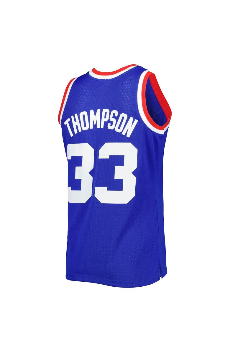 Mitchell & Ness Men's Mitchell & Ness David Thompson Royal Royal Hardwood Classics 1975/76 Swingman Jersey, Alternate, color, Royal