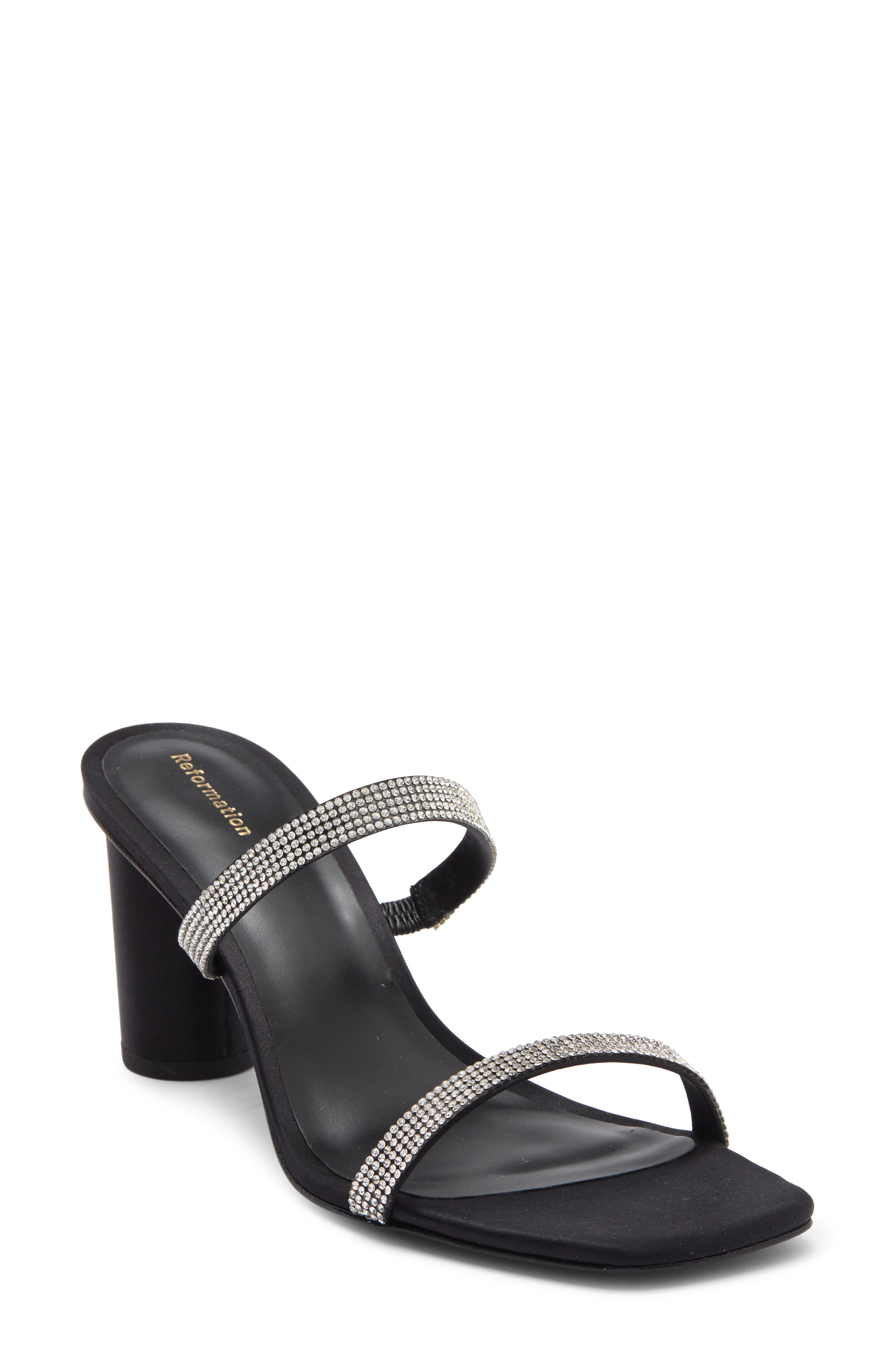 Reformation Maison Sandal, Main, color, 
