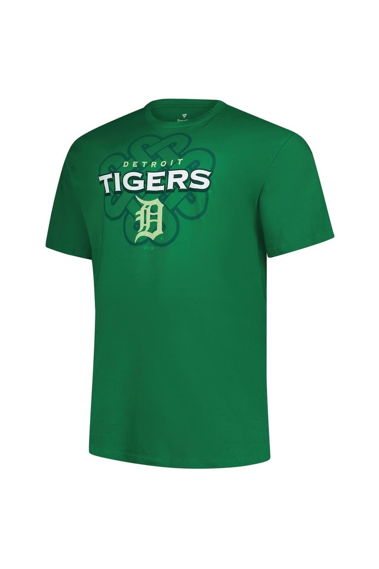 Men's Profile  Kelly Green Detroit Tigers Big & Tall Celtic T-Shirt, Alternate, color, Kelly Green
